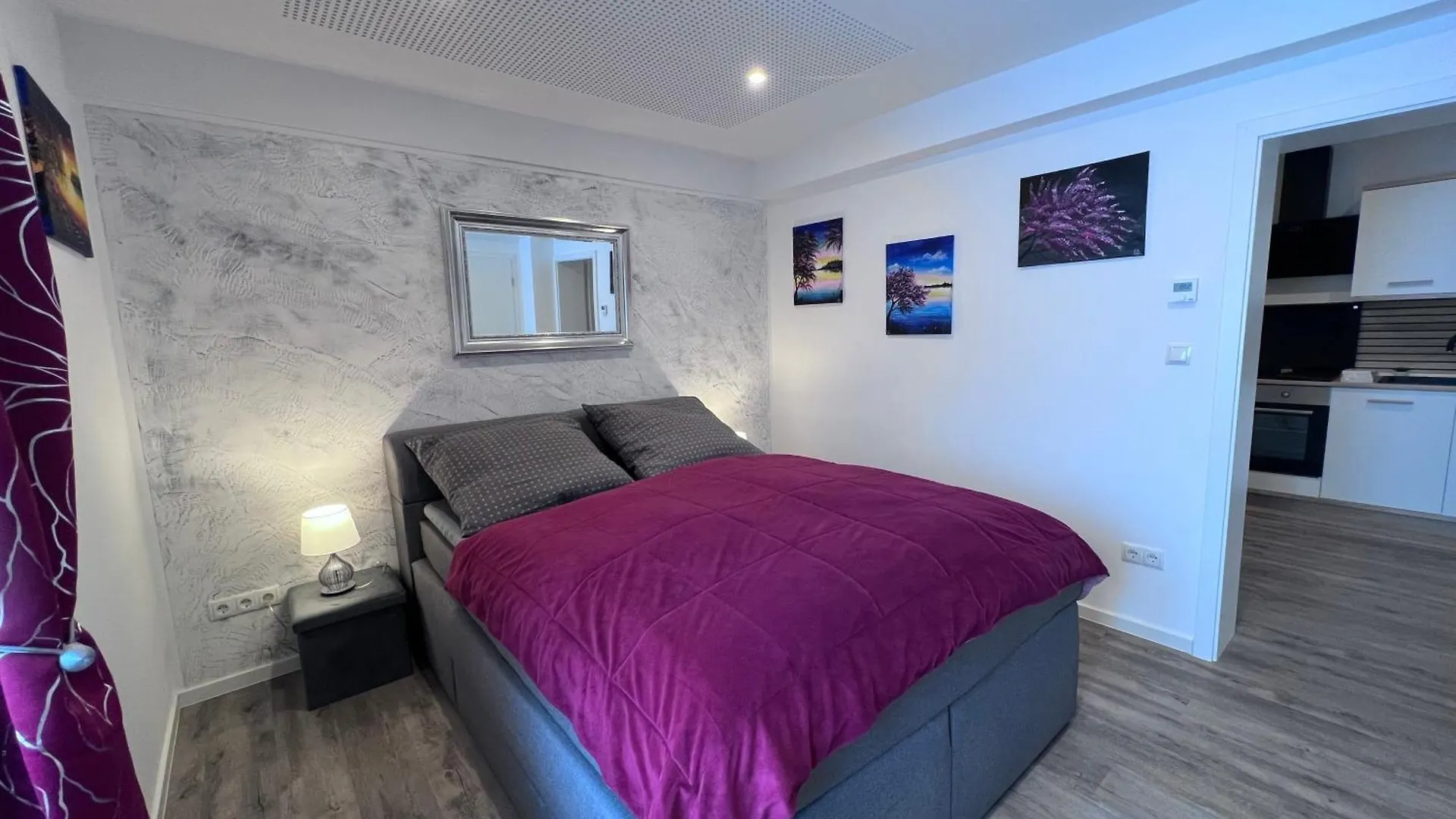 Apartmán Fewo Zwischen Wald Und Wasser Mit Grossem Wasserbett & E-Kamin Berlín